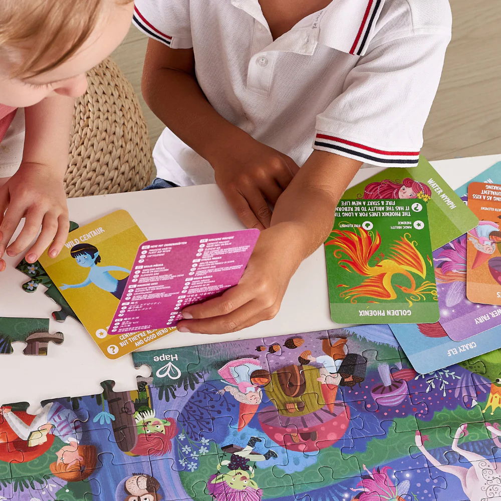 Hape: Magic Forest Glowing Puzzle - 200pc (1.5m)