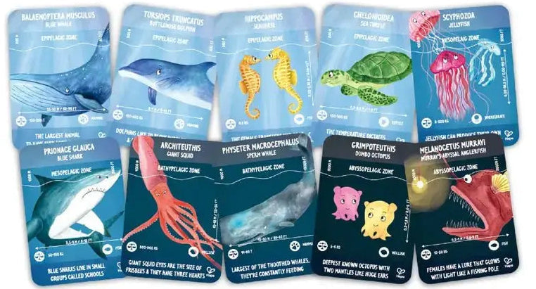 Hape: Ocean Life Puzzle Glowing - 200 pieces