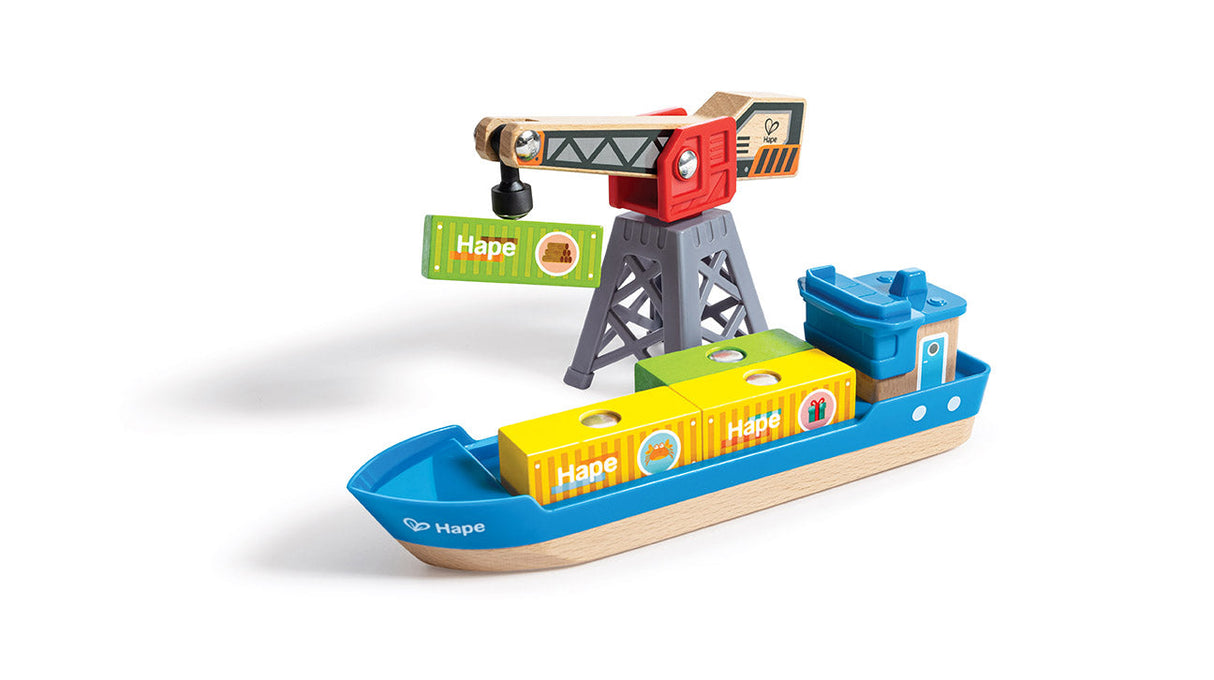 Hape: Lift & Load Harbour Set