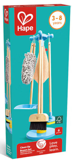Hape: Broom & Swiffer Cleaning Stand