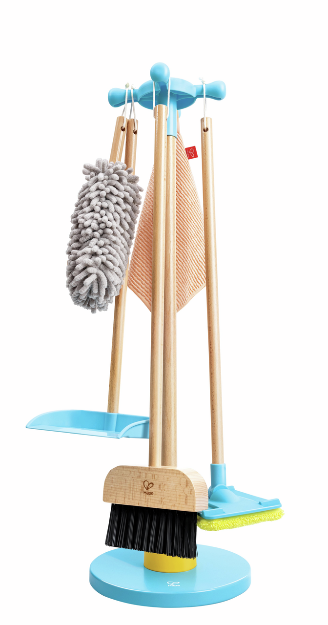 Hape: Broom & Swiffer Cleaning Stand