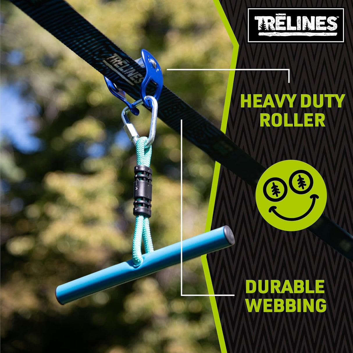 Trelines: Roller Adventure Line - 11m