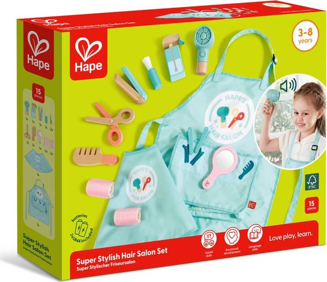 Hape: Super Stylish Hair Salon Set