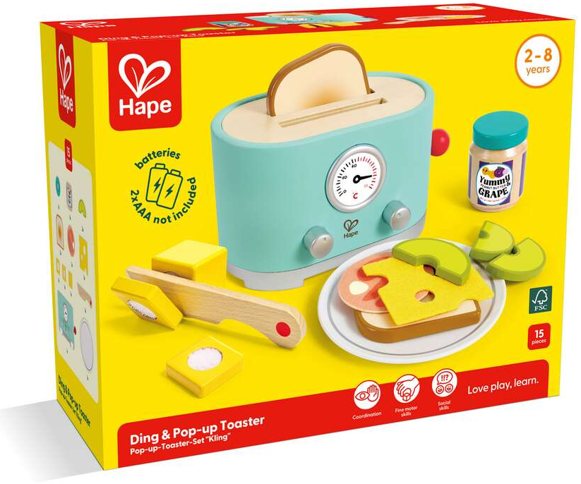 Hape: Ding & Pop-Up Toaster