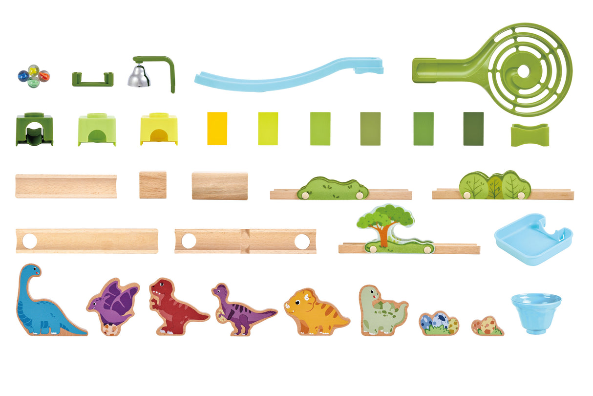 Hape: Play Essentials Dino Adventure Marble Run