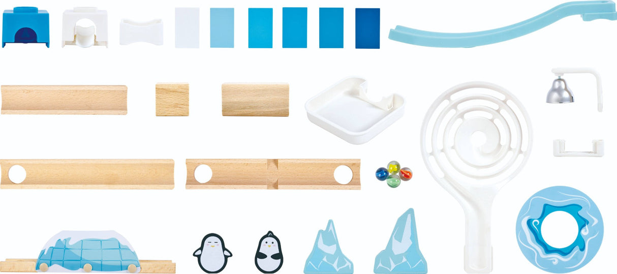 Hape: Play Essentials Penguin Playground Marble Run