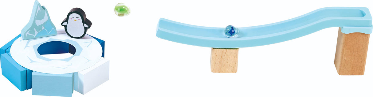 Hape: Play Essentials Penguin Playground Marble Run