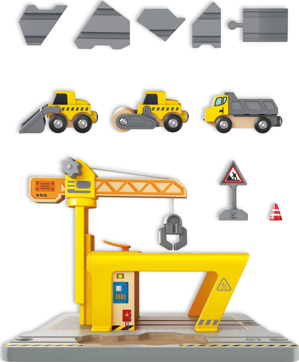 Hape: Railway Crane Construction