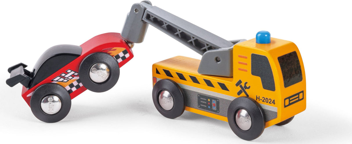 Hape: Vehicles Repair & Wash Station