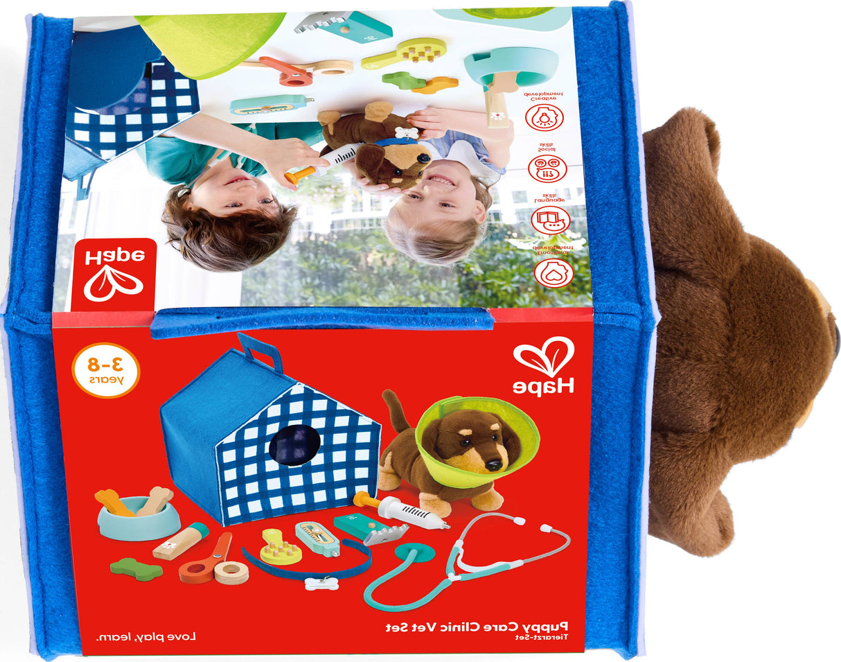 Hape: Puppy Care Clinic Vet Set