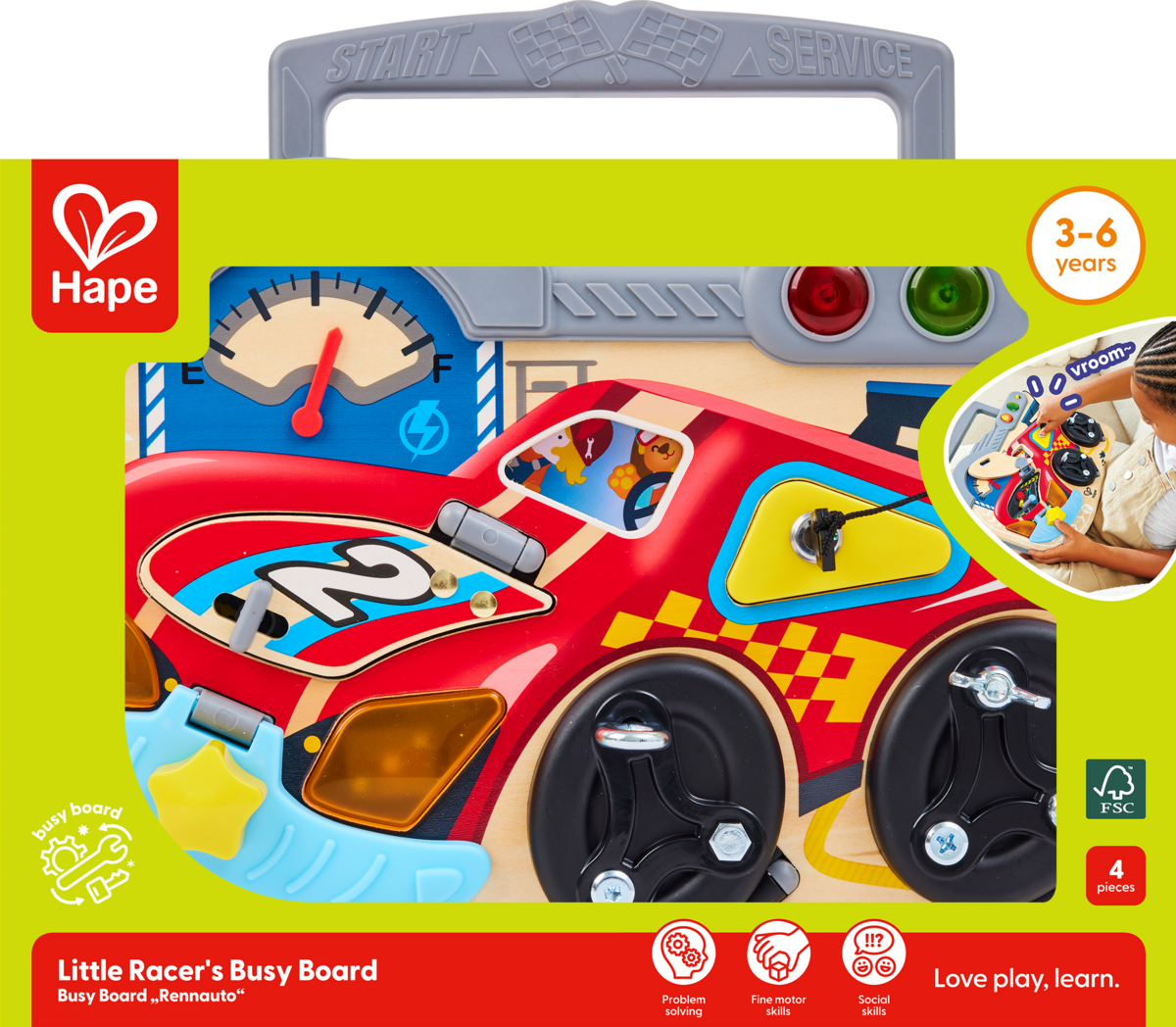 Hape: Little Racer’s Busy Board