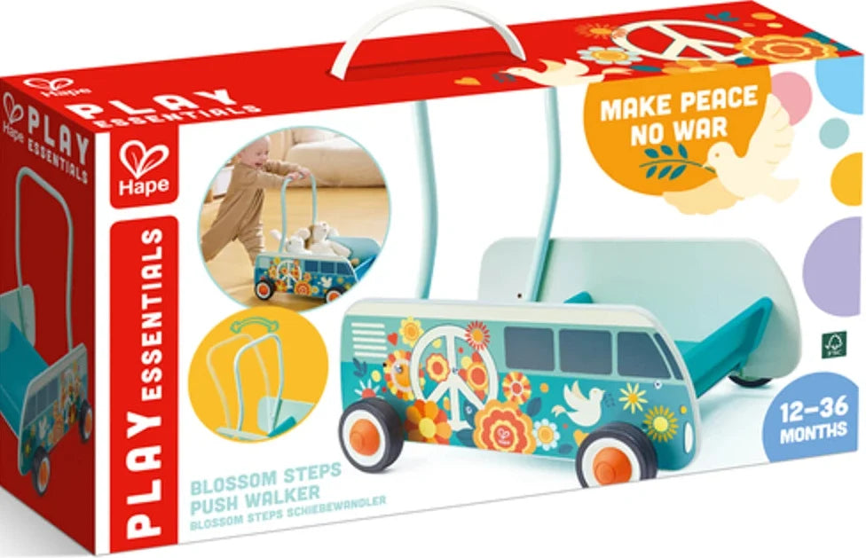 Hape: Play Essentials Blossom Steps Push Walker