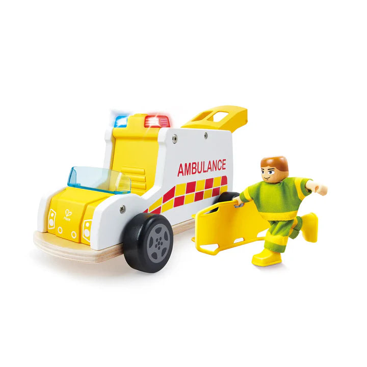 Hape: Rapid Response Toy Ambulance