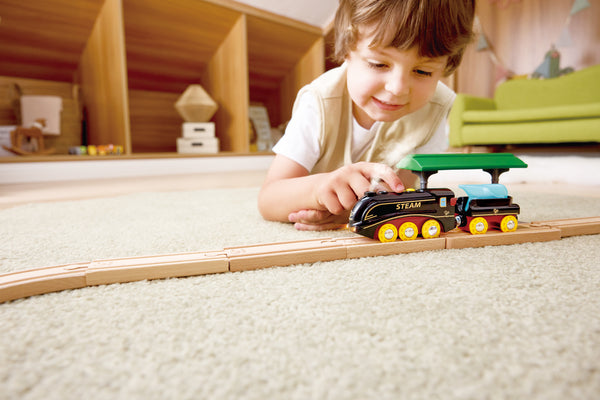 Hape: Steam & Whistle Train Set