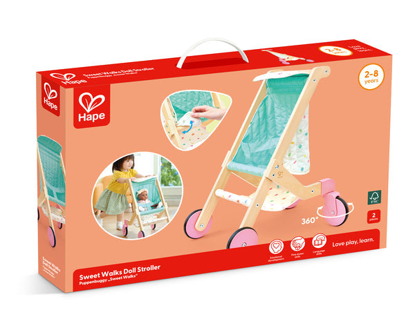 Hape: Sweet Walks Doll Stroller