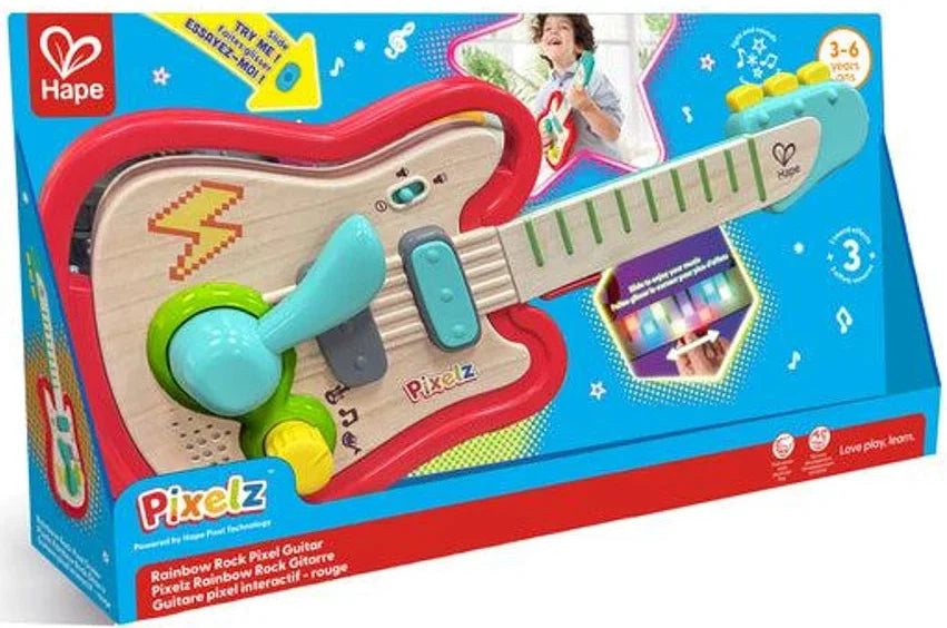 Hape: Pixelz Rainbow Rock Guitar