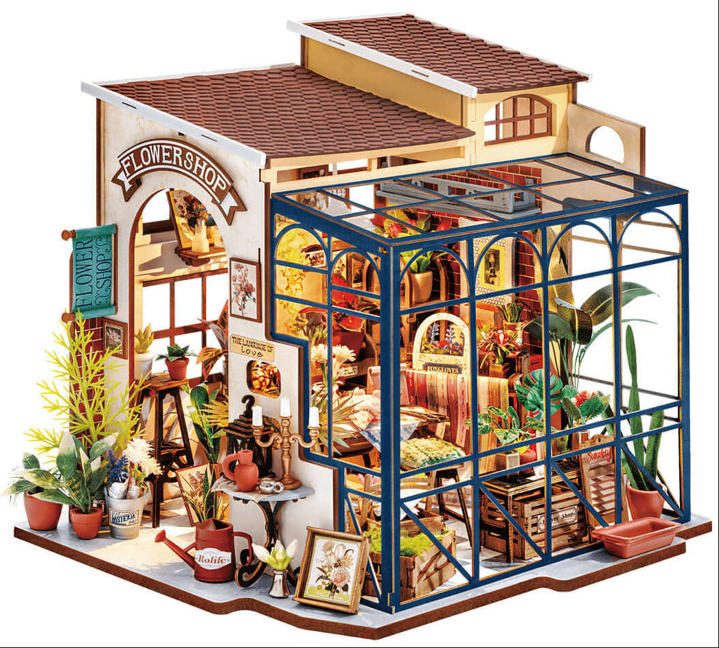 Rolife Emily's Flower Shop DIY Miniture Puzzle - (DG145)