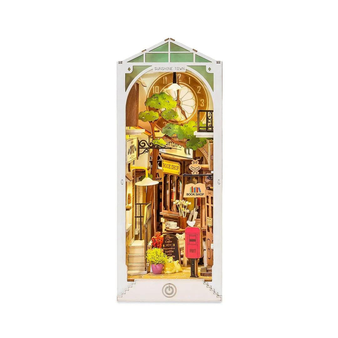Rolife Sunshine Town Book Nook DIY Miniature Puzzle - (TGB02)