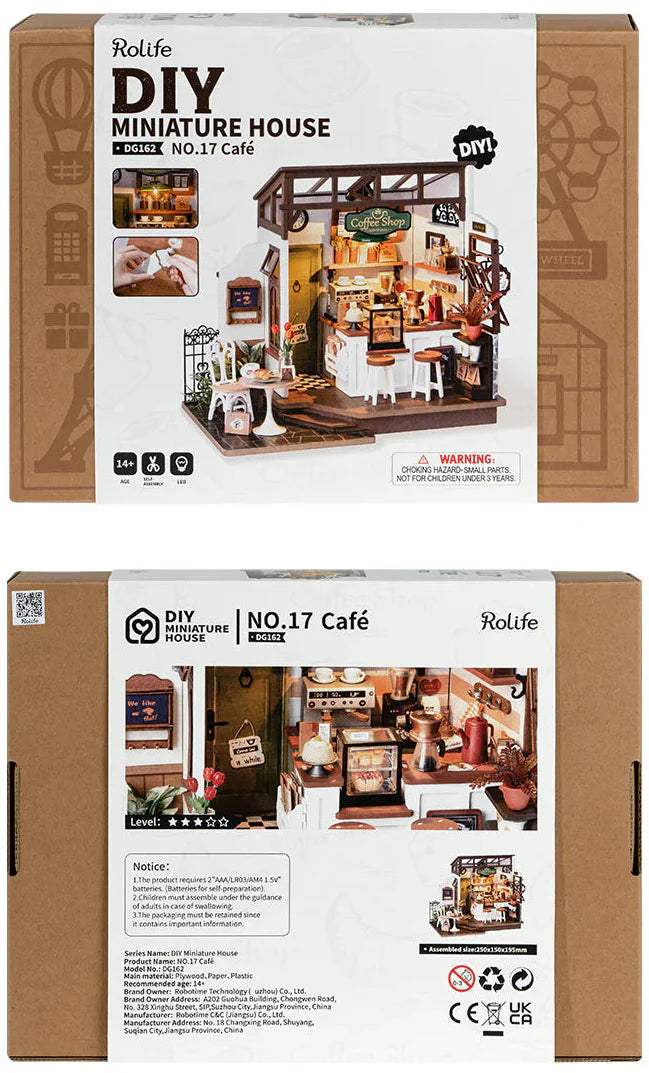 Rolife No.17 Café DIY Miniture Puzzle - (DG162)