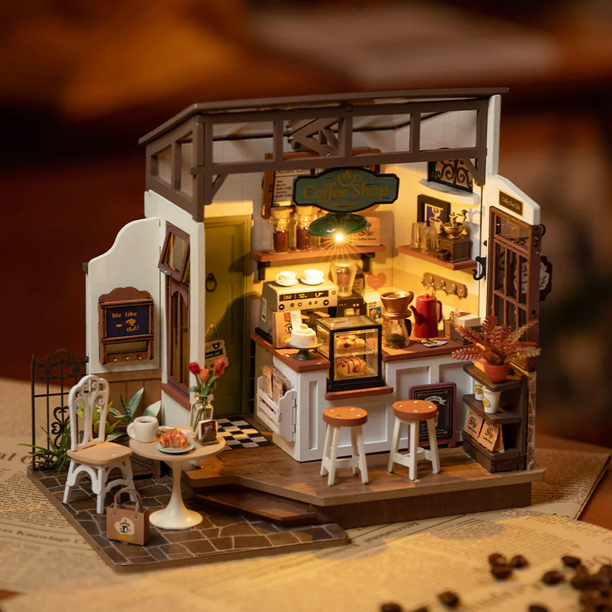 Rolife No.17 Café DIY Miniture Puzzle - (DG162)