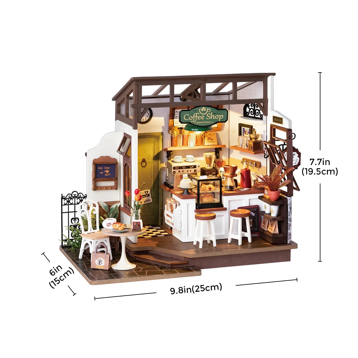 Rolife No.17 Café DIY Miniture Puzzle - (DG162)