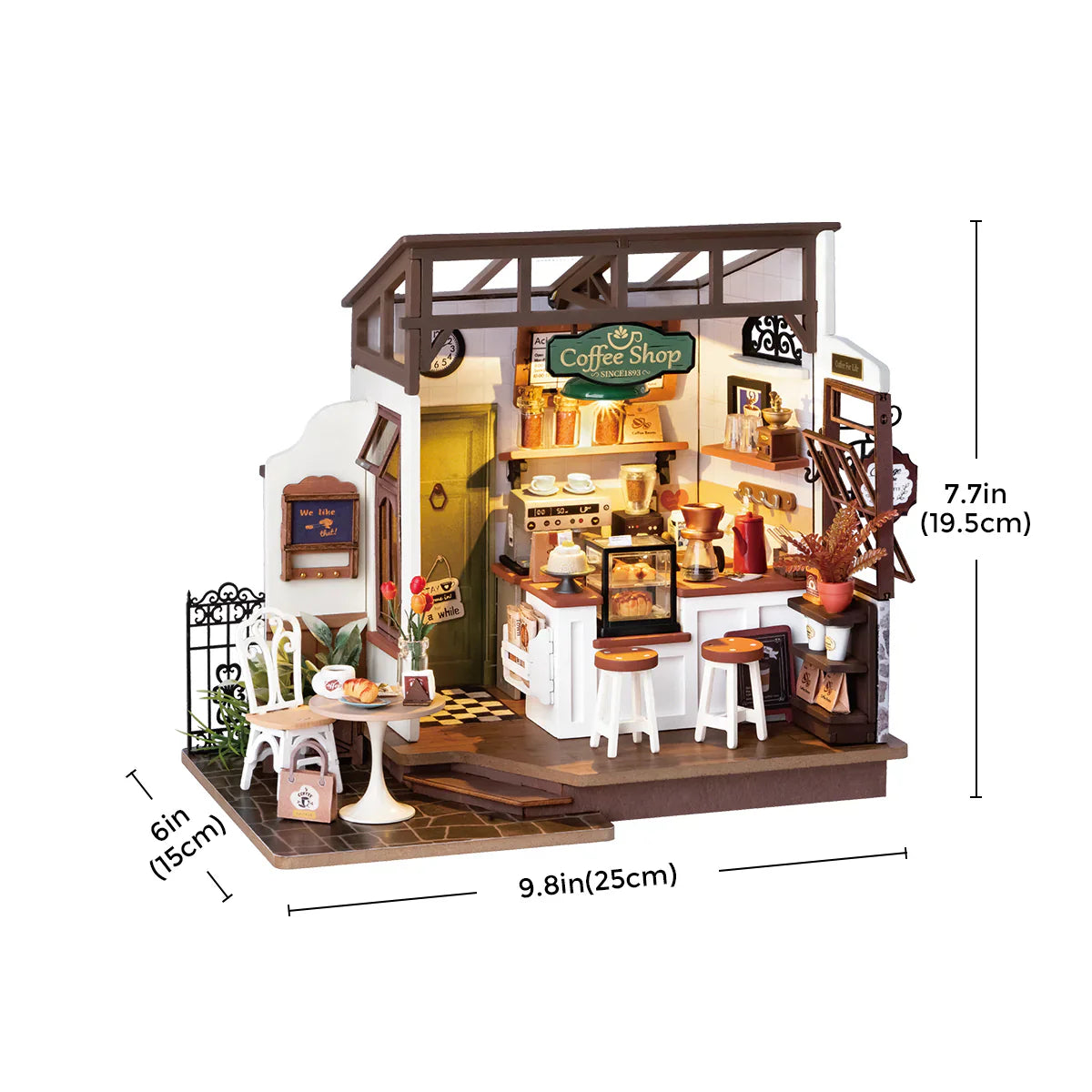 Rolife No.17 Café DIY Miniture Puzzle - (DG162)