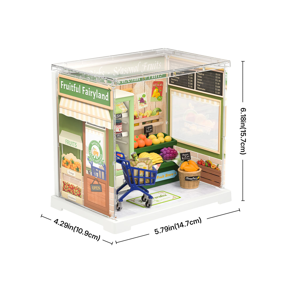Rolife: Nature Energy Fruits - Super Store Plastic DIY Miniature Puzzle