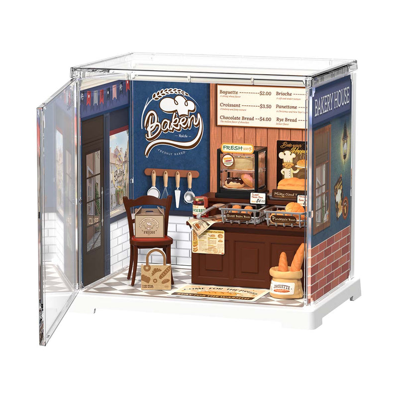 Rolife: Butter Bakery House - Super Store Plastic DIY Miniature Puzzle