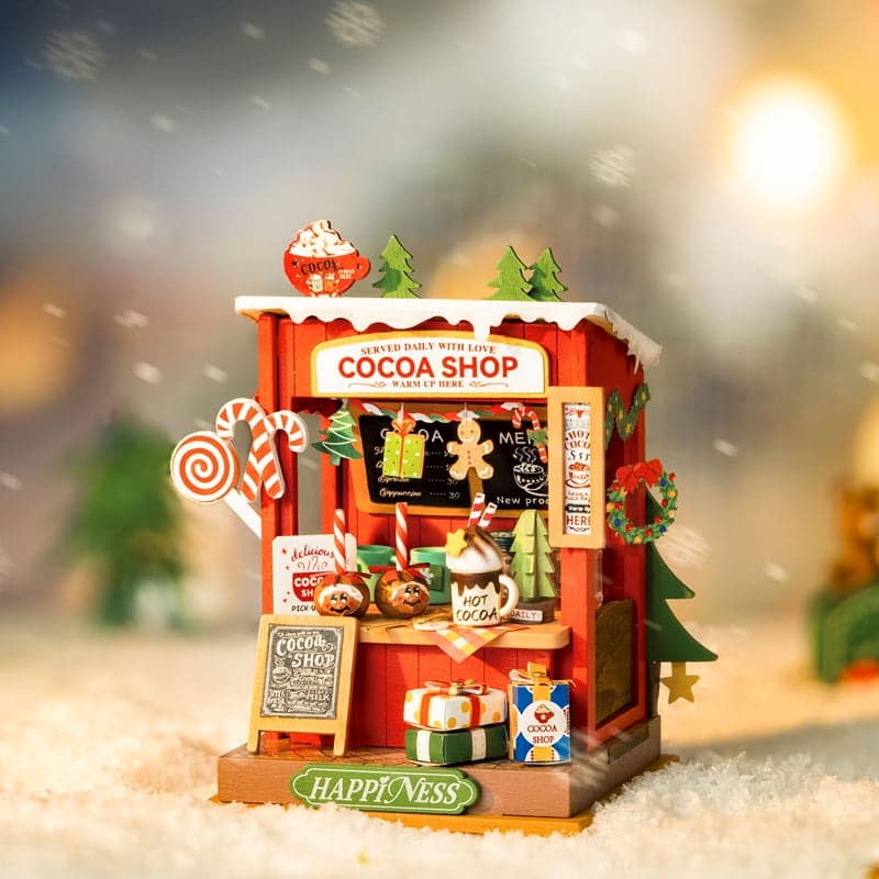 Rolife: Cocoa Shop DIY Miniature Puzzle Kit - (DS042)