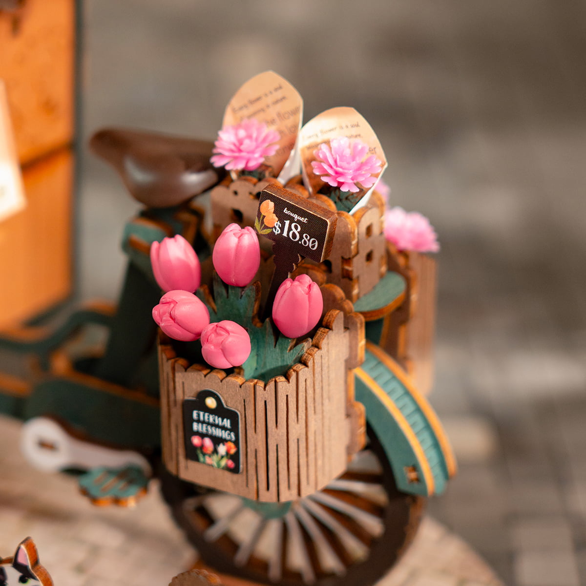 Rolife: Blossom Cart DIY Miniature Puzzle