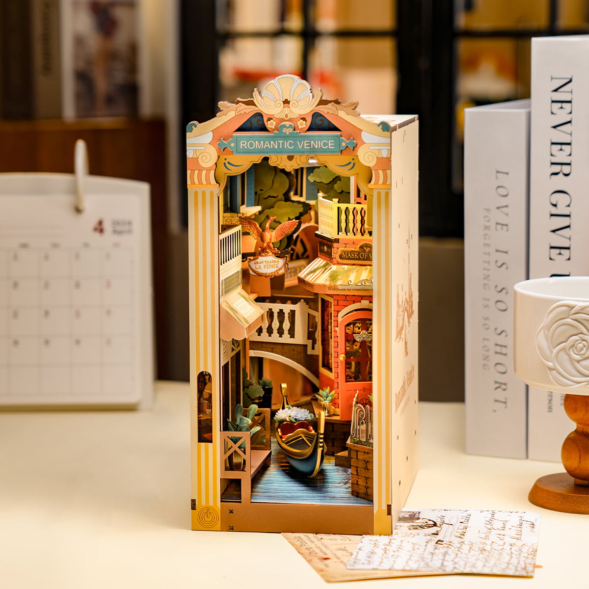 Rolife: Romantic Venice Book Nook DIY Miniature Puzzle