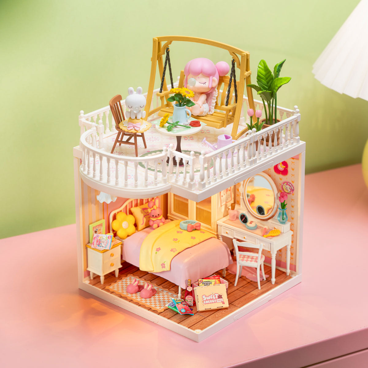 Rolife: Sunny Break Terrace - Super Store Plastic DIY Miniature Puzzle