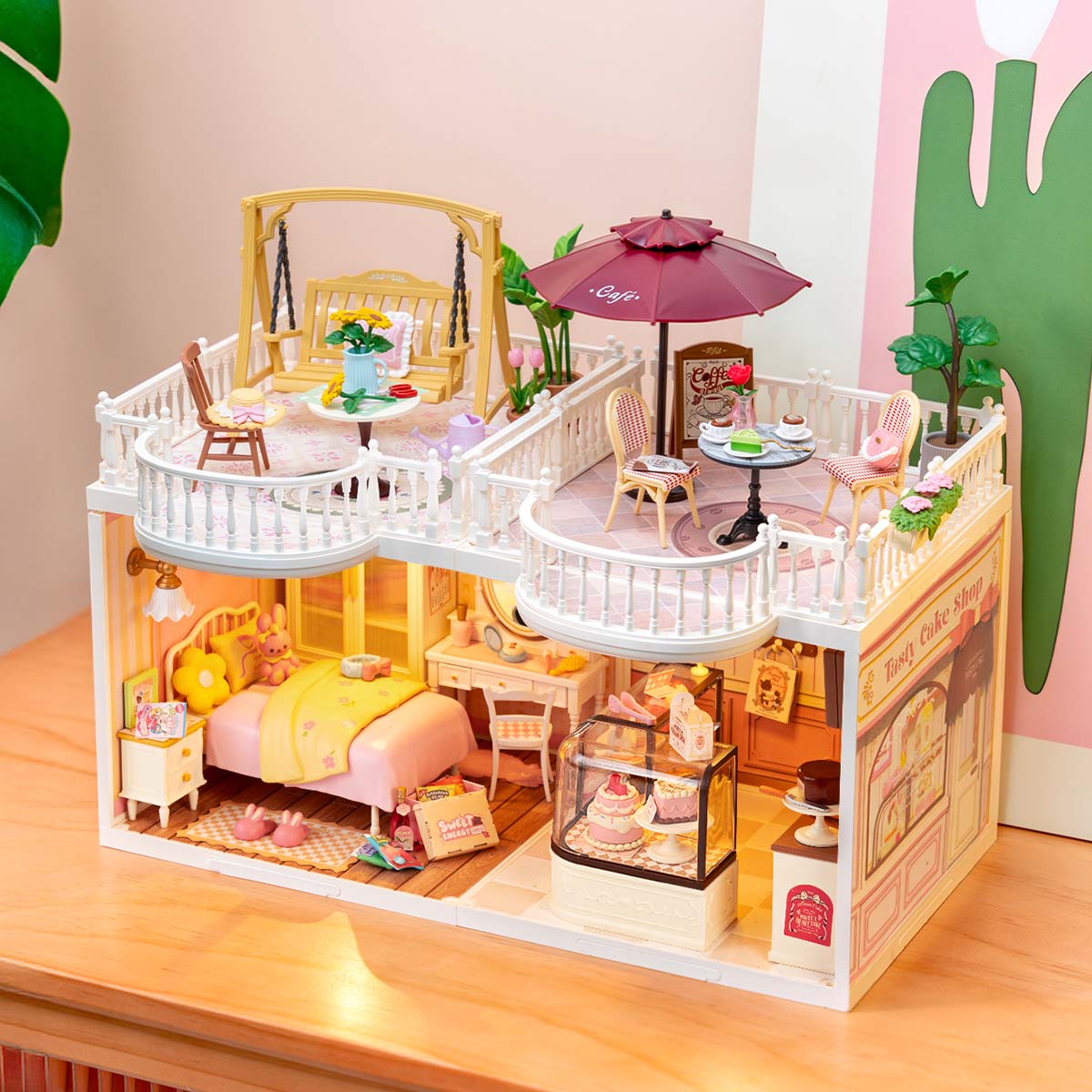 Rolife: Sunny Break Terrace - Super Store Plastic DIY Miniature Puzzle
