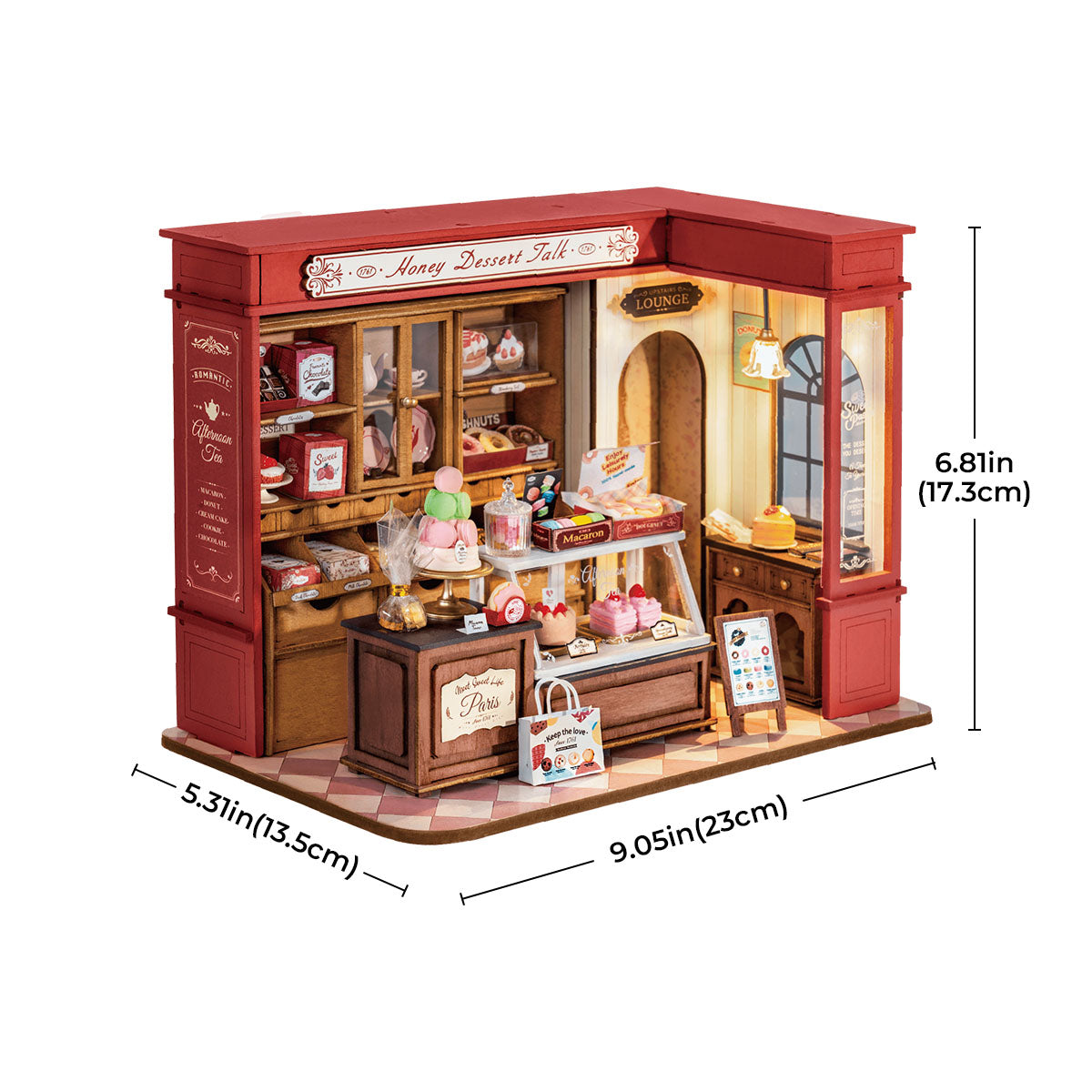 Rolife: Honey Dessert Talk DIY Miniature Puzzle