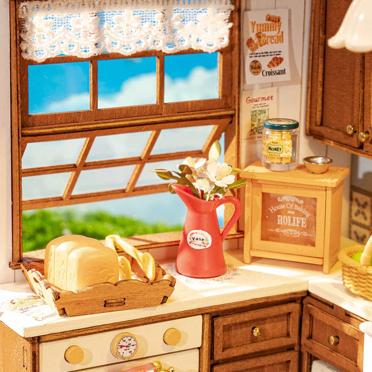 Rolife Baking Kitchen DIY Miniture Puzzle - (DG172)