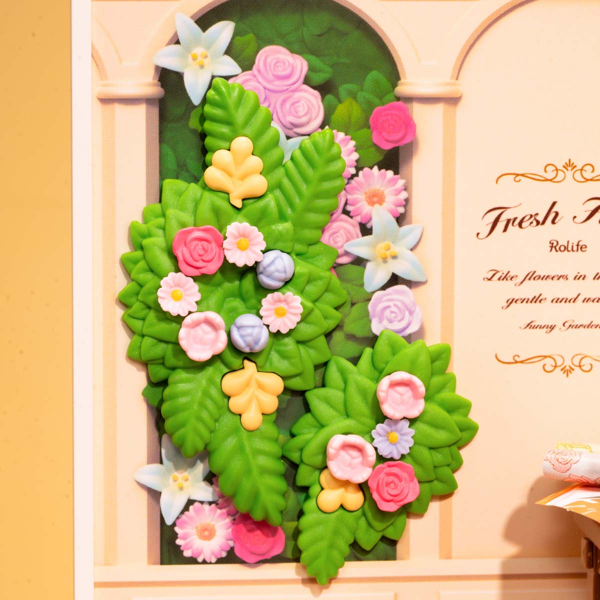 Rolife: Fresh Flower Shop - Super Store Plastic DIY Miniature Puzzle