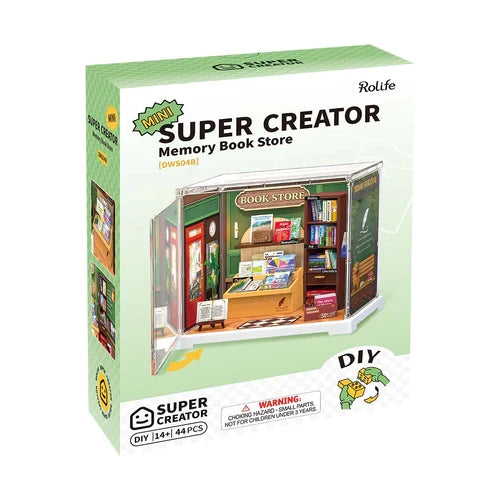 Rolife Memory Book Store DIY Miniature Puzzle - (DWS04B)