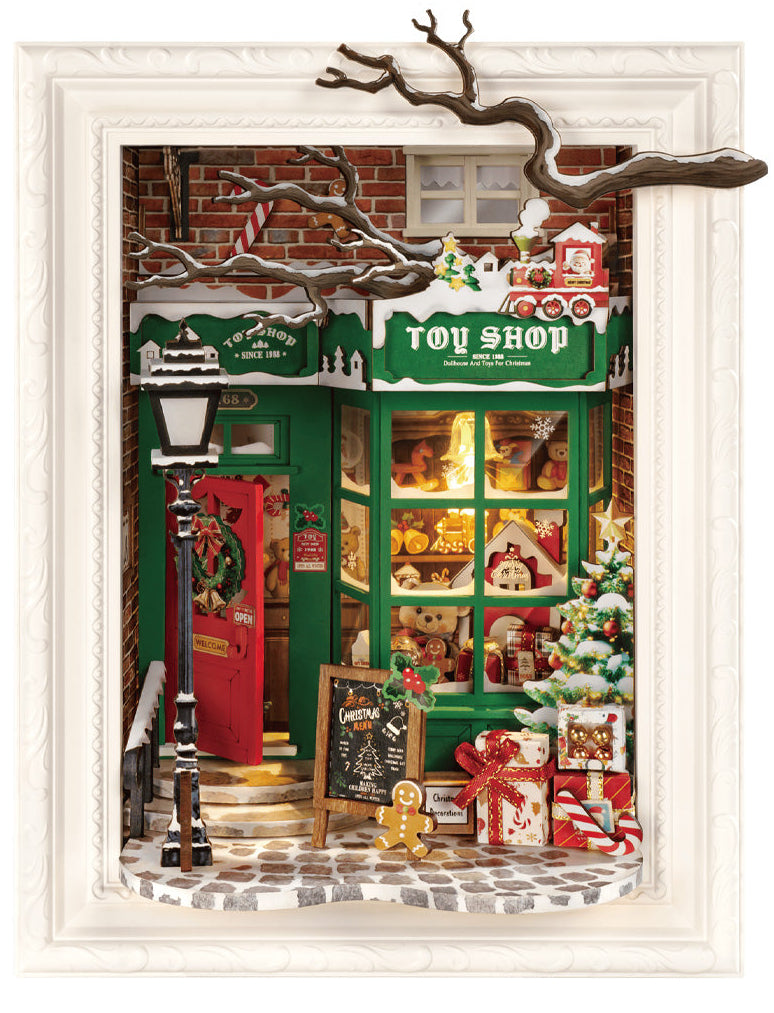 Rolife: Santa's Toy Shop DIY Miniature Puzzle Kit - (DP006)