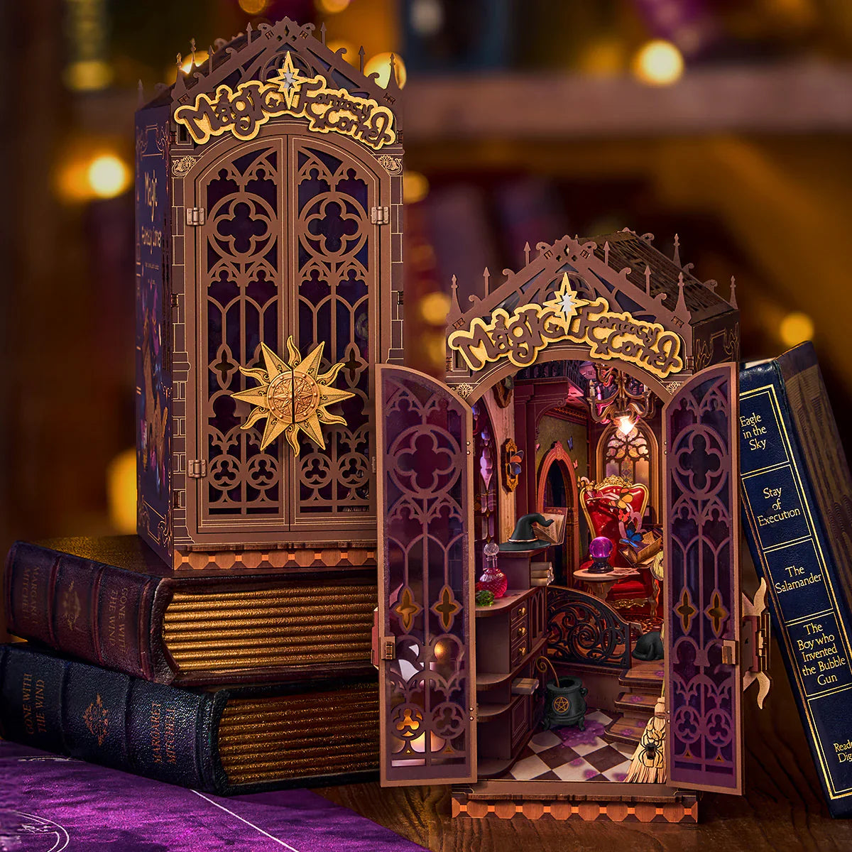 Rolife Magic Fantasy Corner DIY Miniture Book Nook Puzzle - (TGB14)