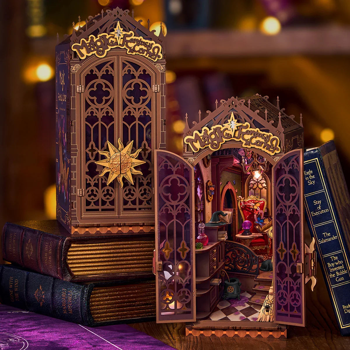 Rolife Magic Fantasy Corner DIY Miniture Book Nook Puzzle - (TGB14)