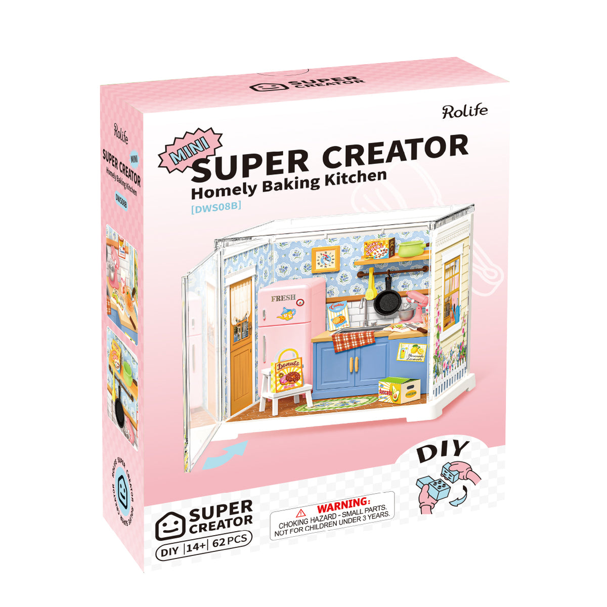 Rolife: Homely Baking Kitchen - Super Store Plastic DIY Miniature Puzzle