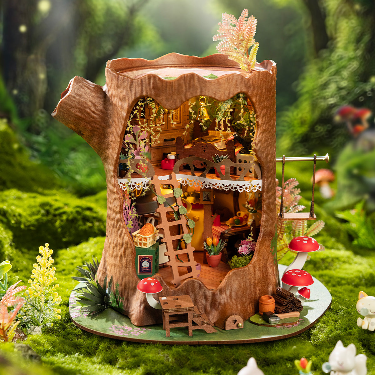 Rolife Fairytale Tree House DIY Miniture Puzzle - (DG179)
