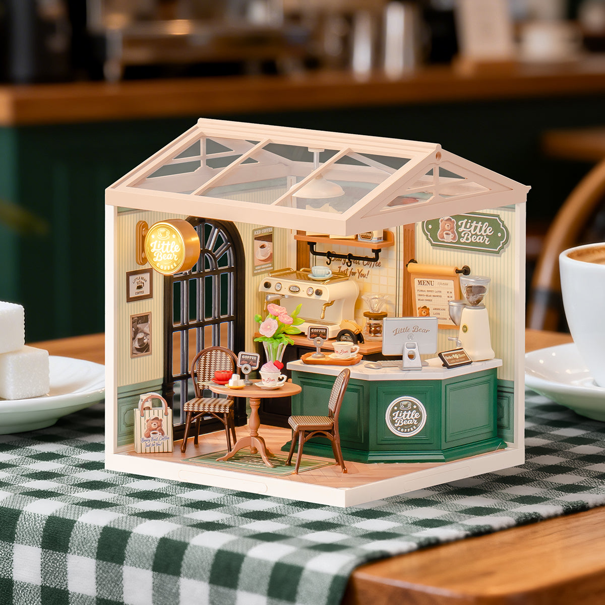 Rolife: Perfect Romance Café - Super Store Plastic DIY Miniature Puzzle