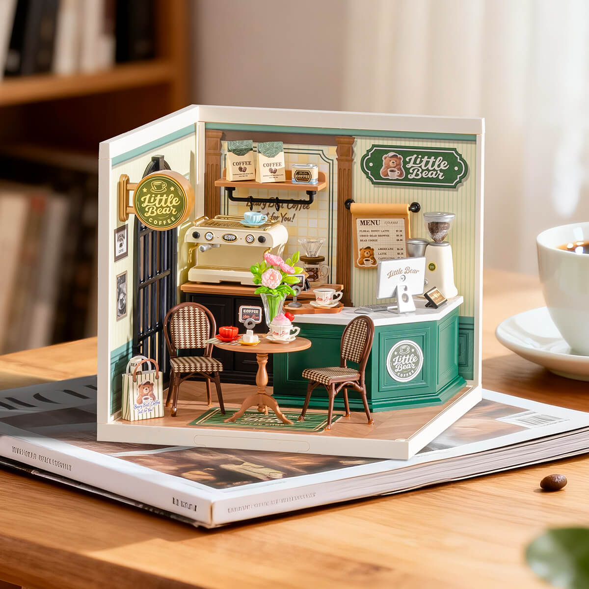 Rolife: Perfect Romance Café - Super Store Plastic DIY Miniature Puzzle
