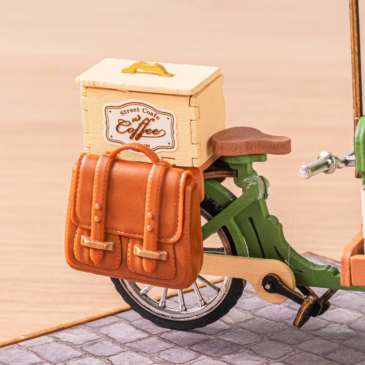 Rolife Aromatic Coffee Cart DIY Miniture Puzzle - (DG182)