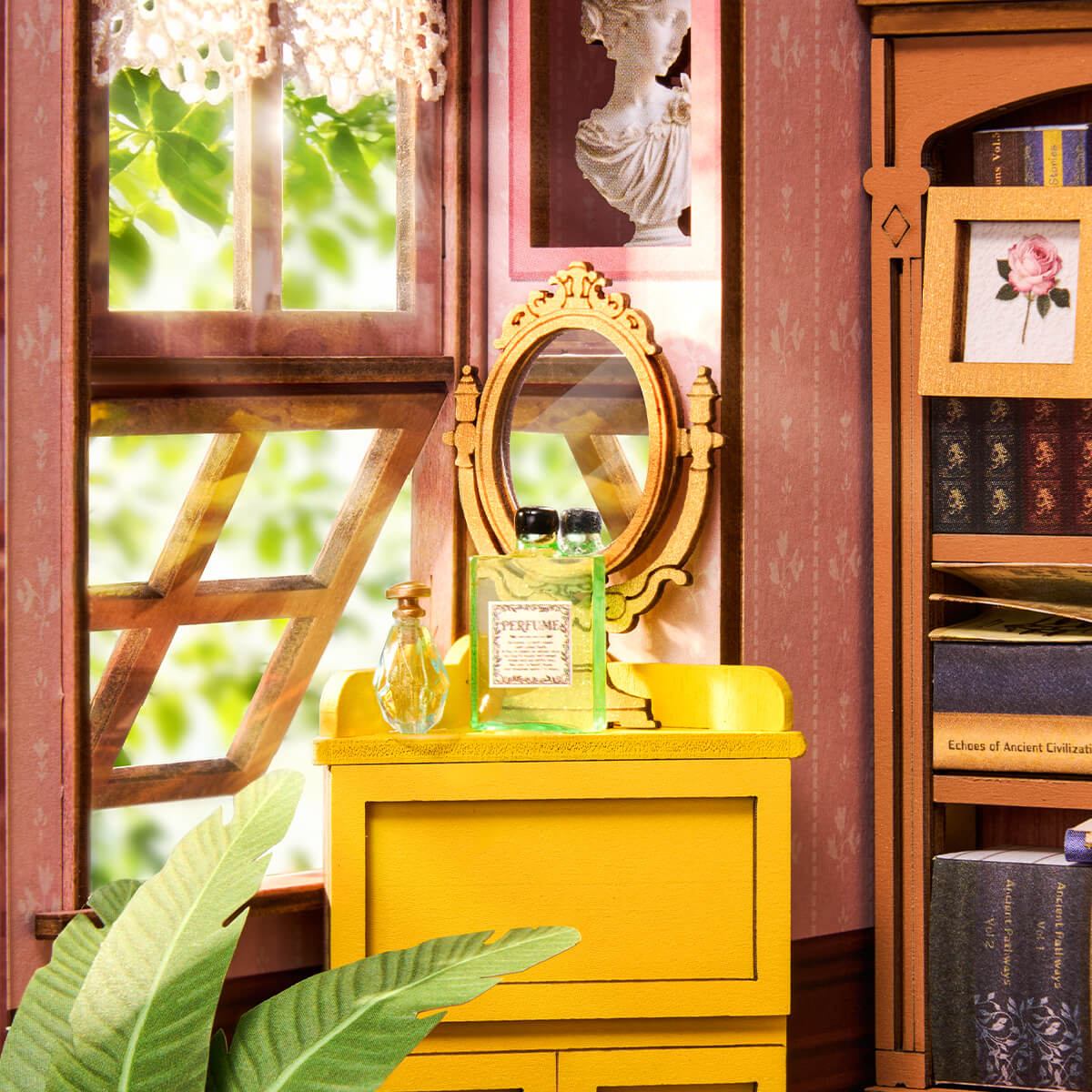 Rolife: Quiet Corner Study Book Nook DIY Miniature Puzzle