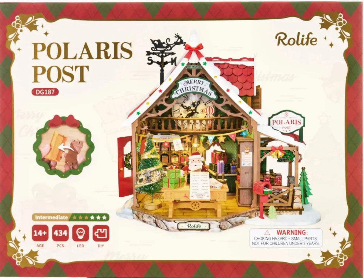 Rolife: Polaris Post DIY Miniature Puzzle Kit - (DG187)
