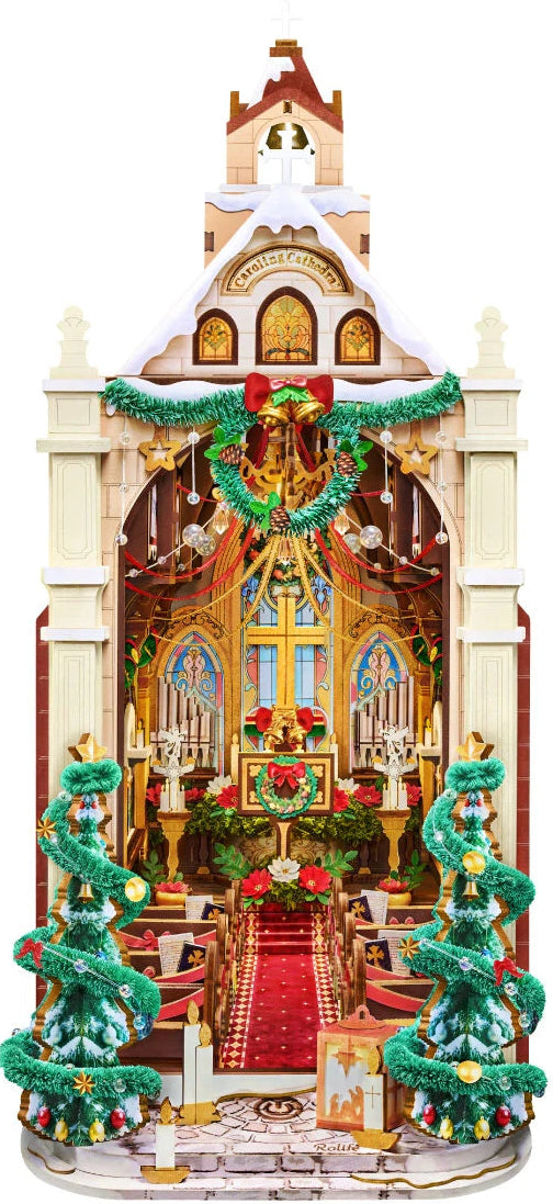 Rolife: Christmas Church DIY Miniature Puzzle Kit - (TGB26)