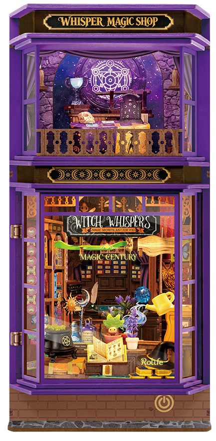 Rolife: Whisper Magic Shop DIY Book Nook Puzzle Kit - (TGB22)