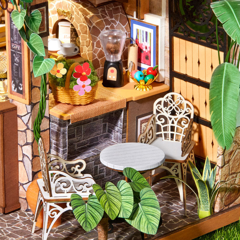 Rolife: Leafree Café DIY Miniature Puzzle Kit - (DH201)